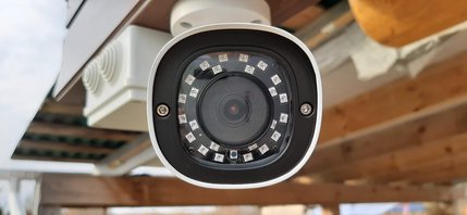 Завершены работы по монтажу IP-видеонаблюдения частного дома